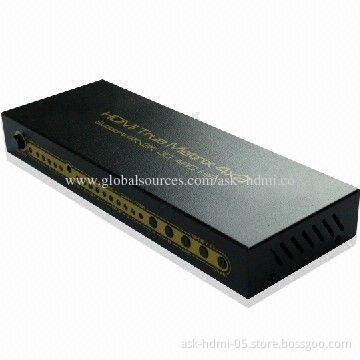 High-end 4K HDMI Matrix, Switcher 4x2 with Audio EDID Control/ARC/MHL/HDMI Audio Extractor